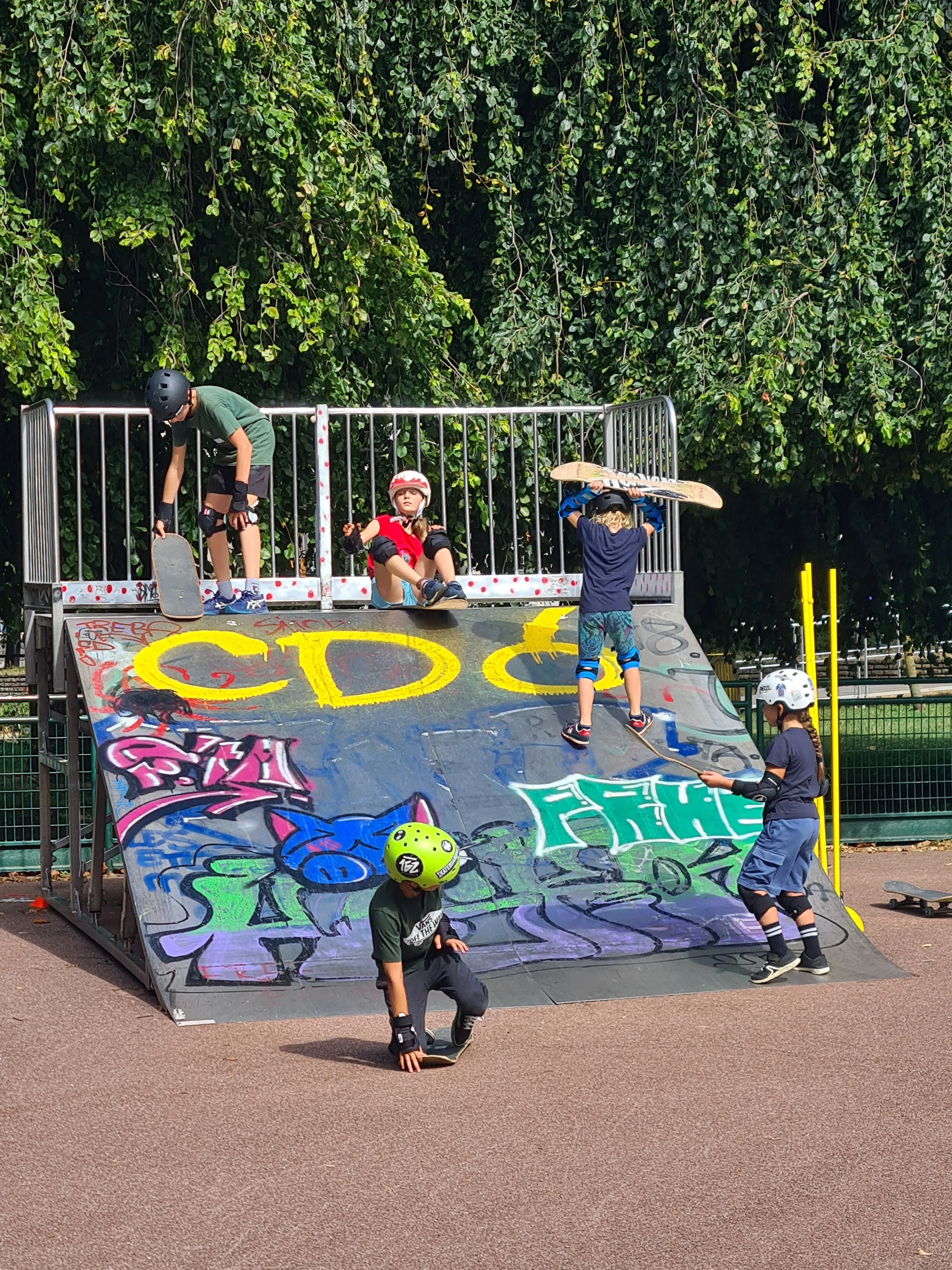 Cab Skate School — session au skatepark
