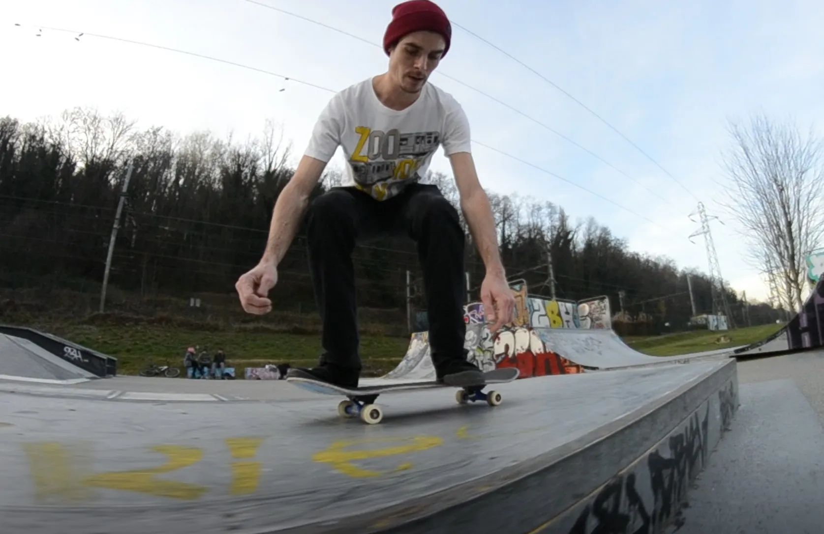 Aurélien, moniteur de Cab Skate School